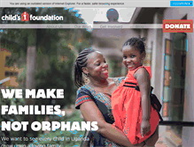 Tablet Screenshot of childsifoundation.org